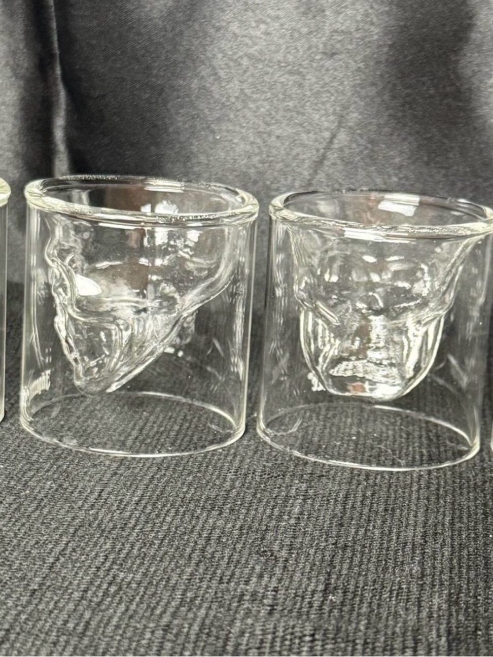Jägermeister Double-Walled Skull Shot Glasses - Set of 6
